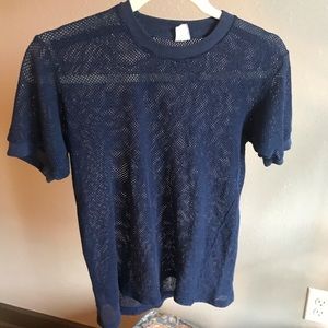 Mesh net shirt from the 70s